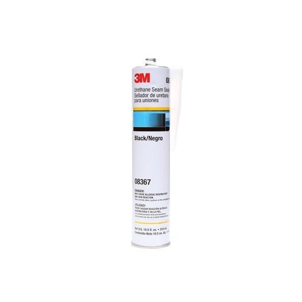 3M Urethane Seam Sealer, 08367, Black, 310 ML Cartridge